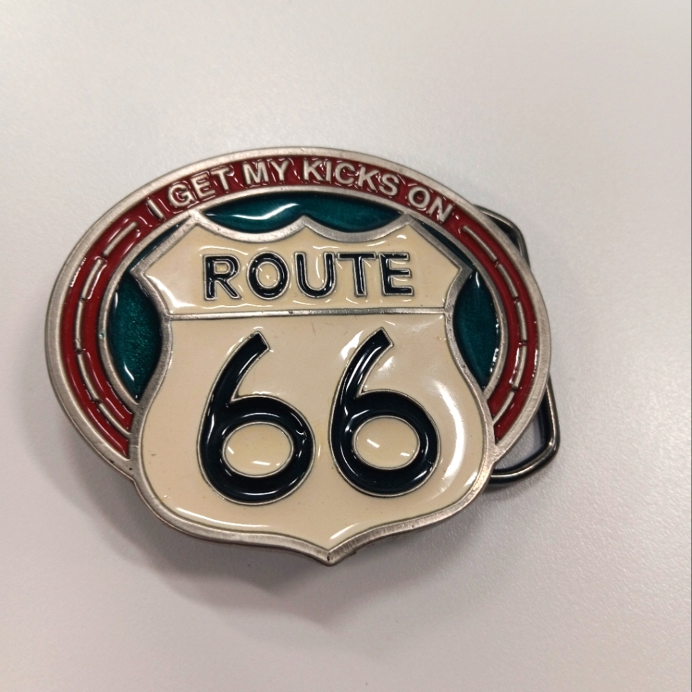 Route 66  belt buckle
